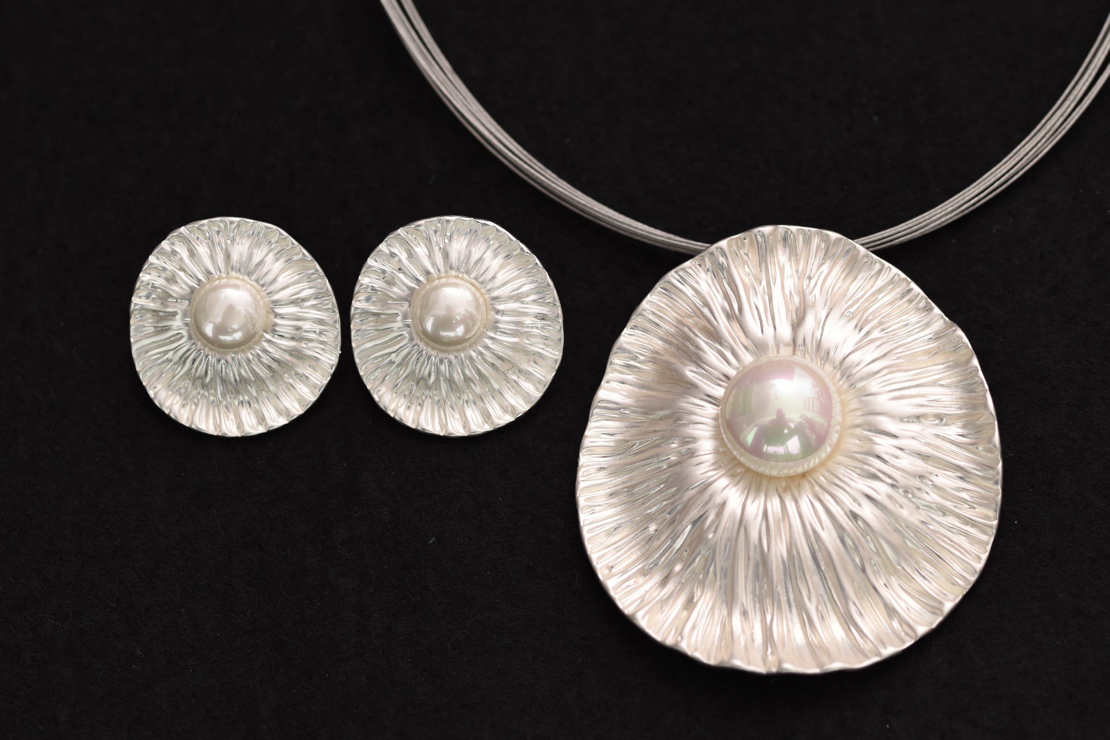 Dekoratív modern ékszer szett