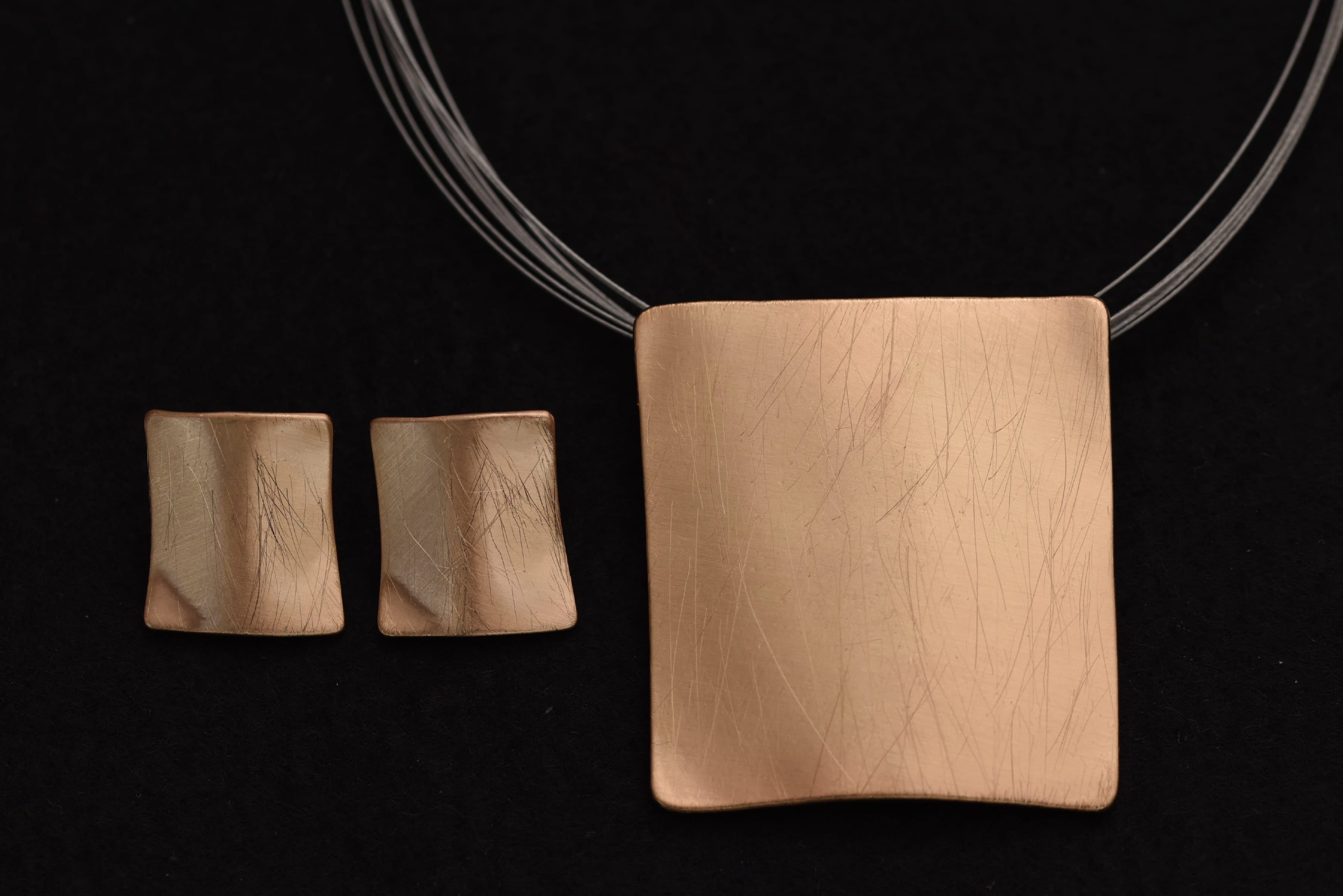 Dekoratív modern ékszer szett