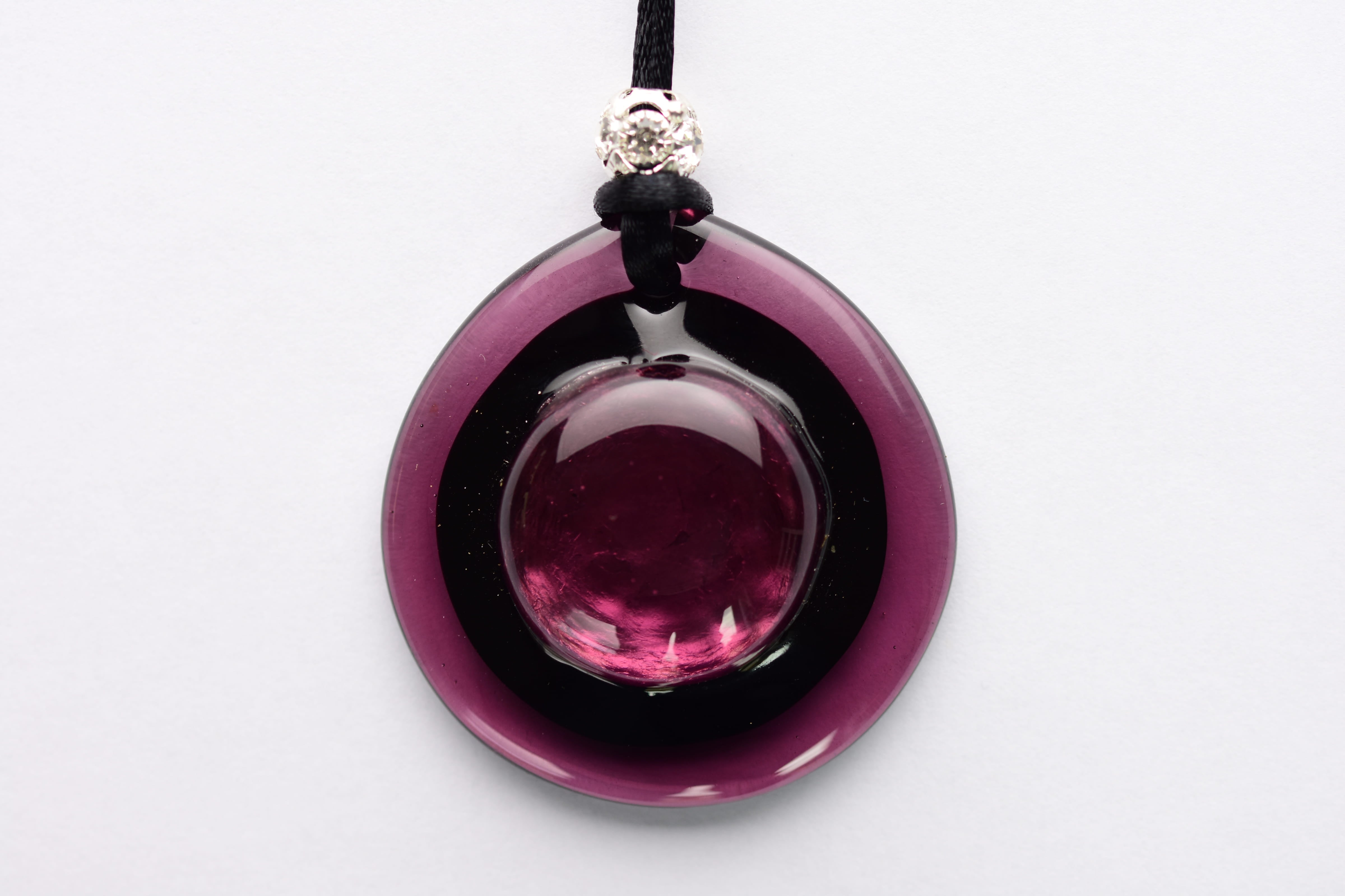 Kézzel készített muranoi üveg medál