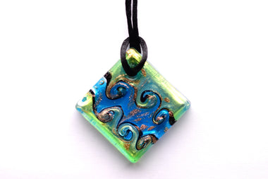 Kézzel készített muranoi üveg medál