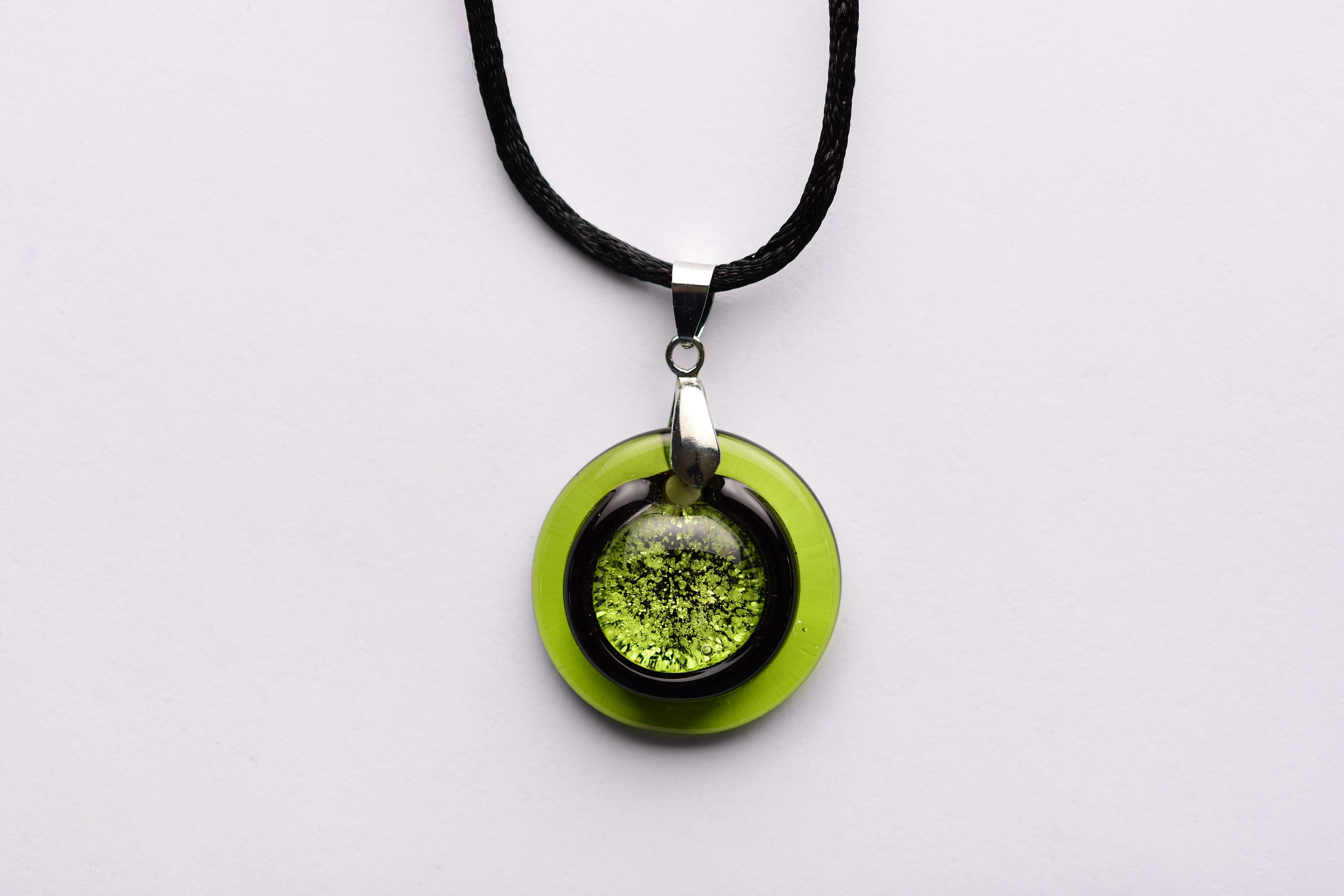 Kézzel készült muranoi üveg medál