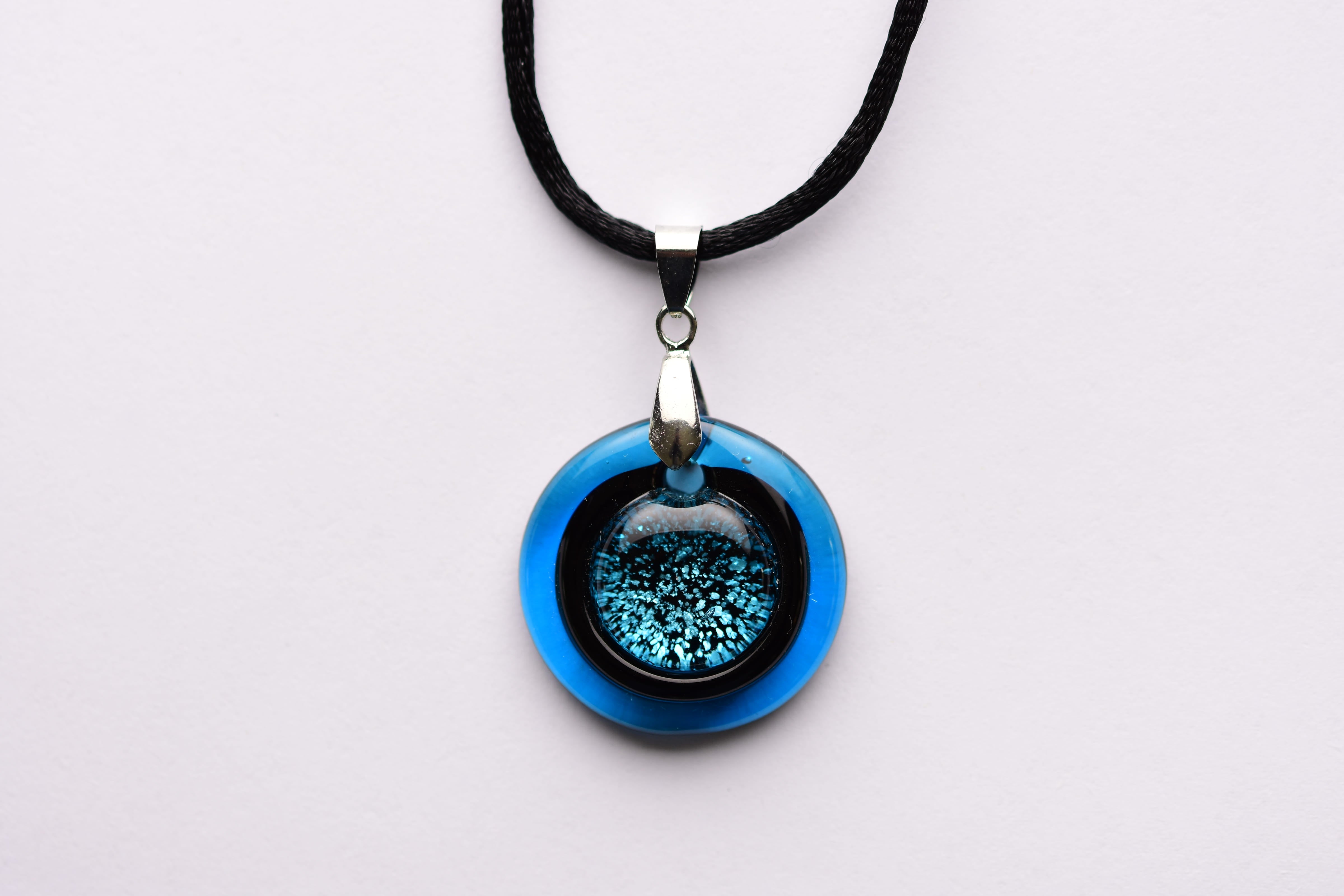 Kézzel készült muranoi üveg medál