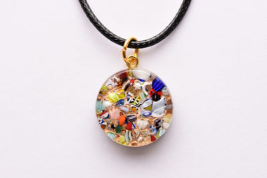 Kézzel készült muranoi üveg medál