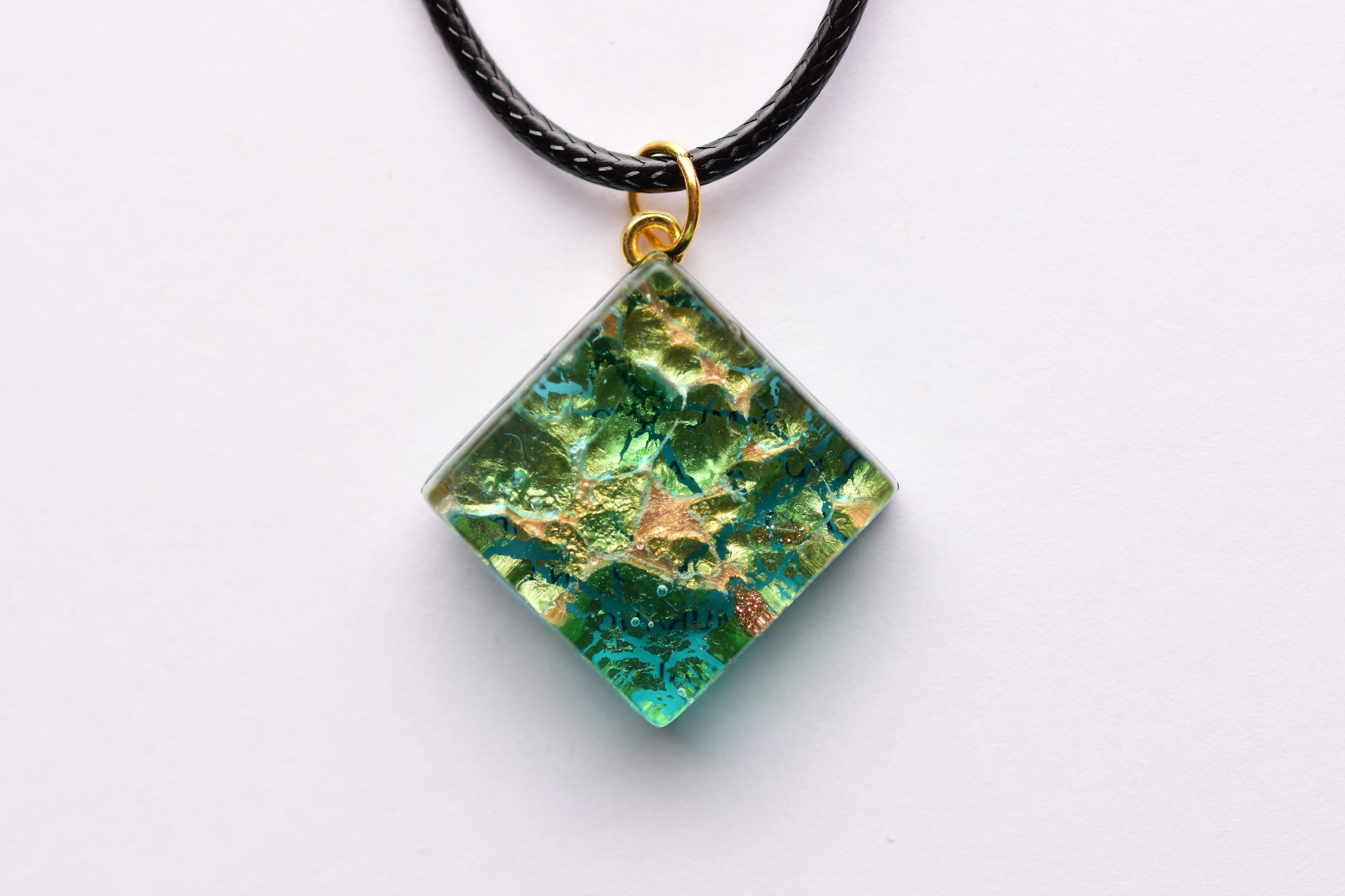 Kézzel készült muranoi üveg medál