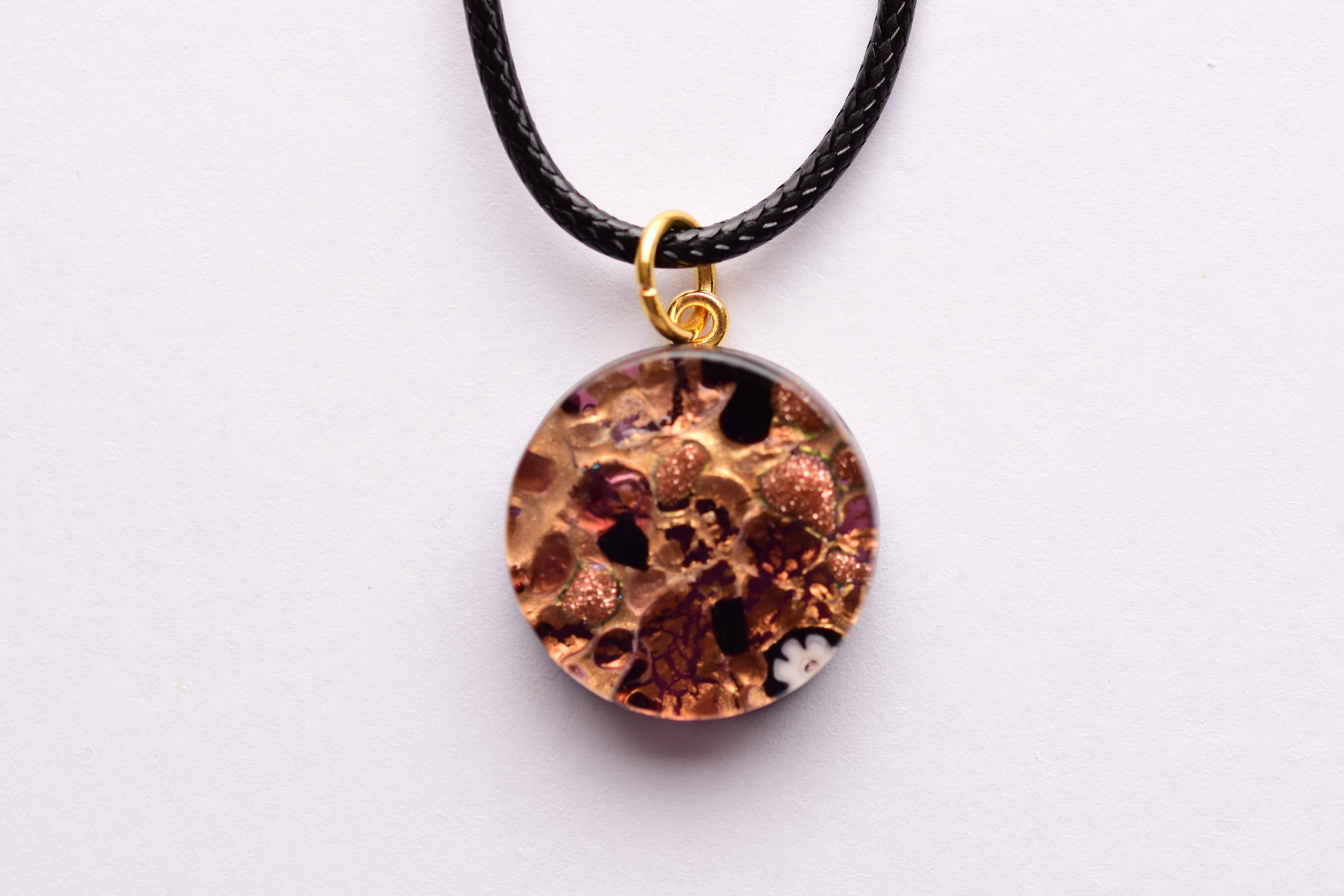 Kézzel készült muranoi üveg medál