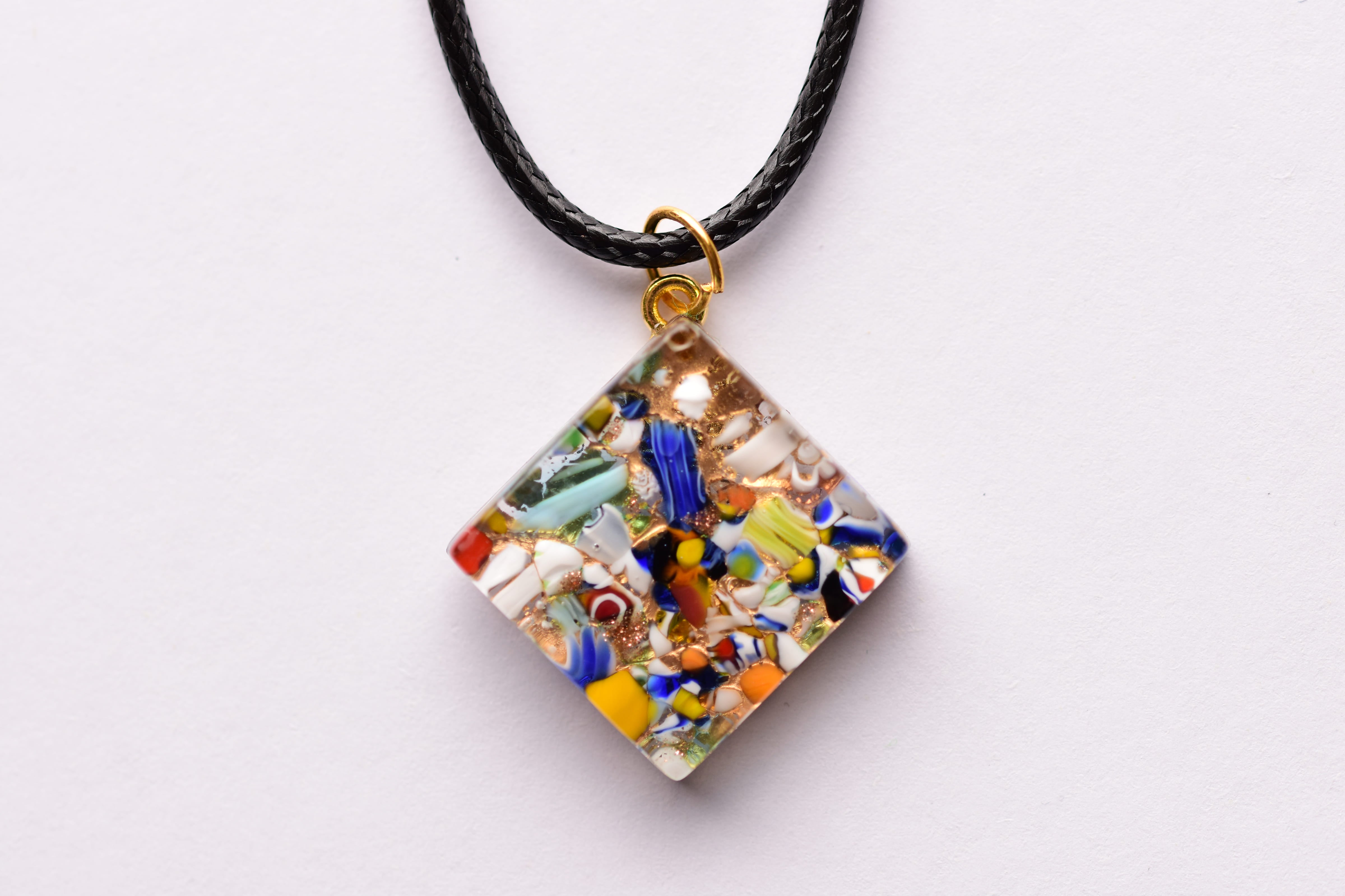 Kézzel készült muranoi üveg medál