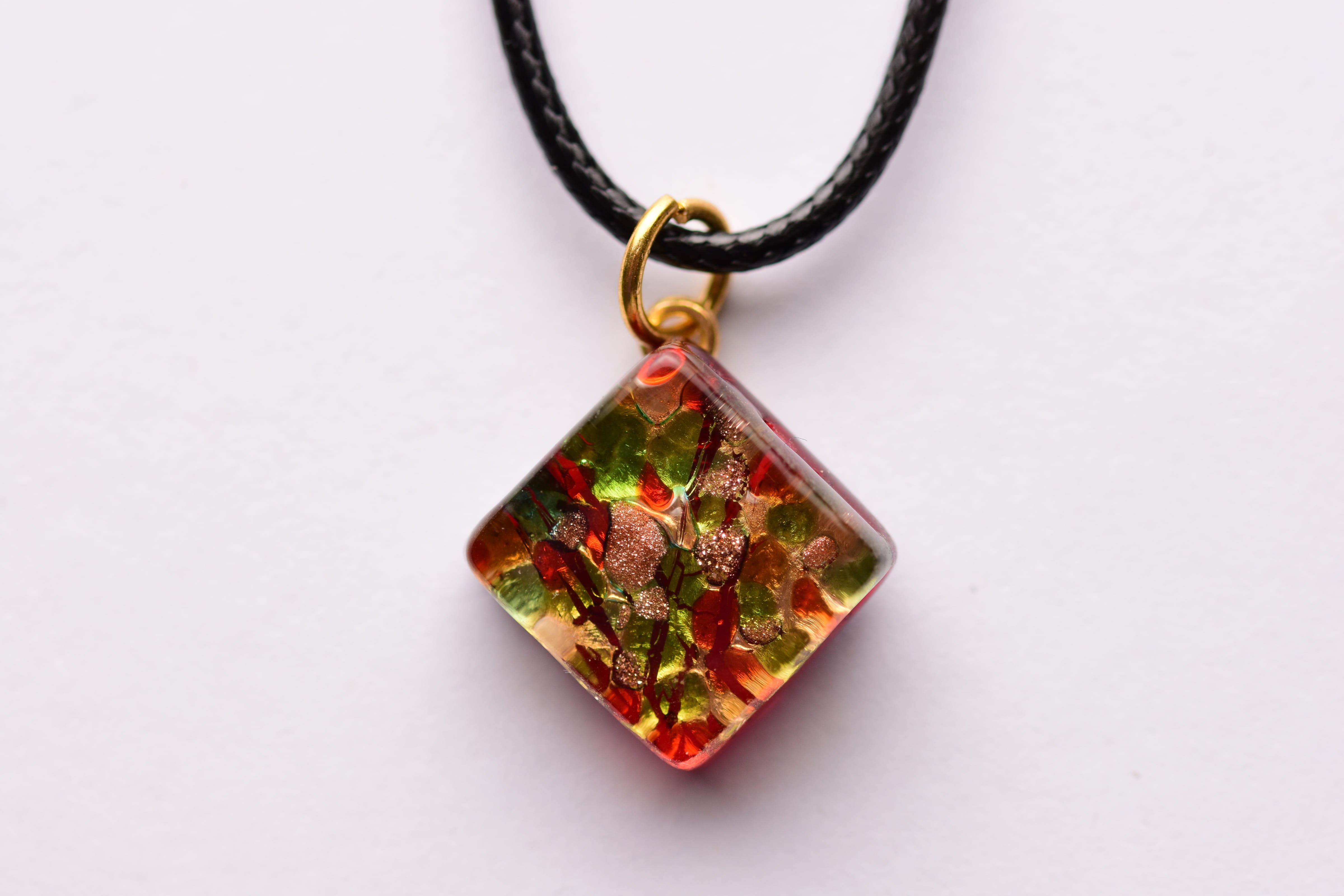 Kézzel készült muranoi üveg medál