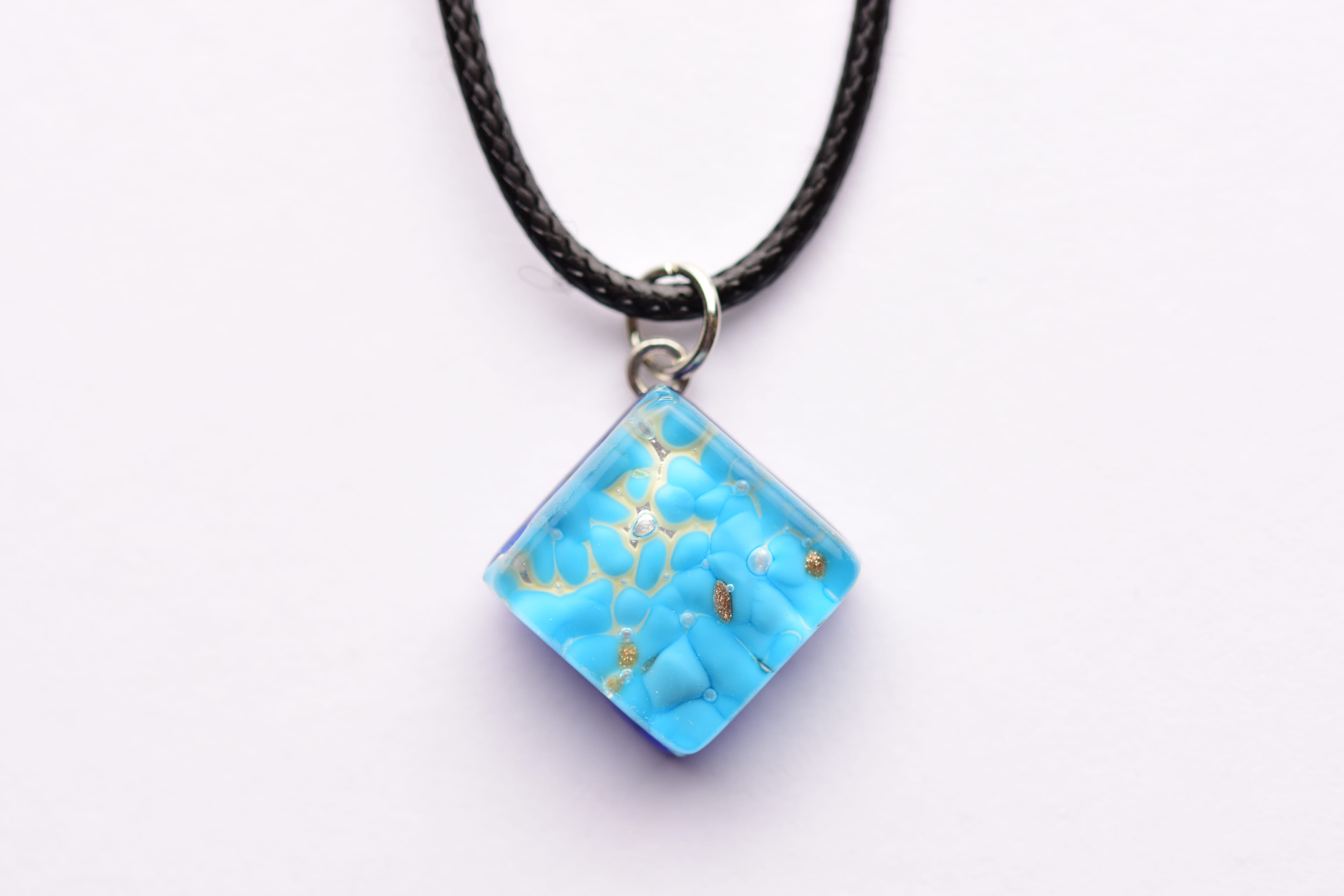 Kézzel készült muranoi üveg medál