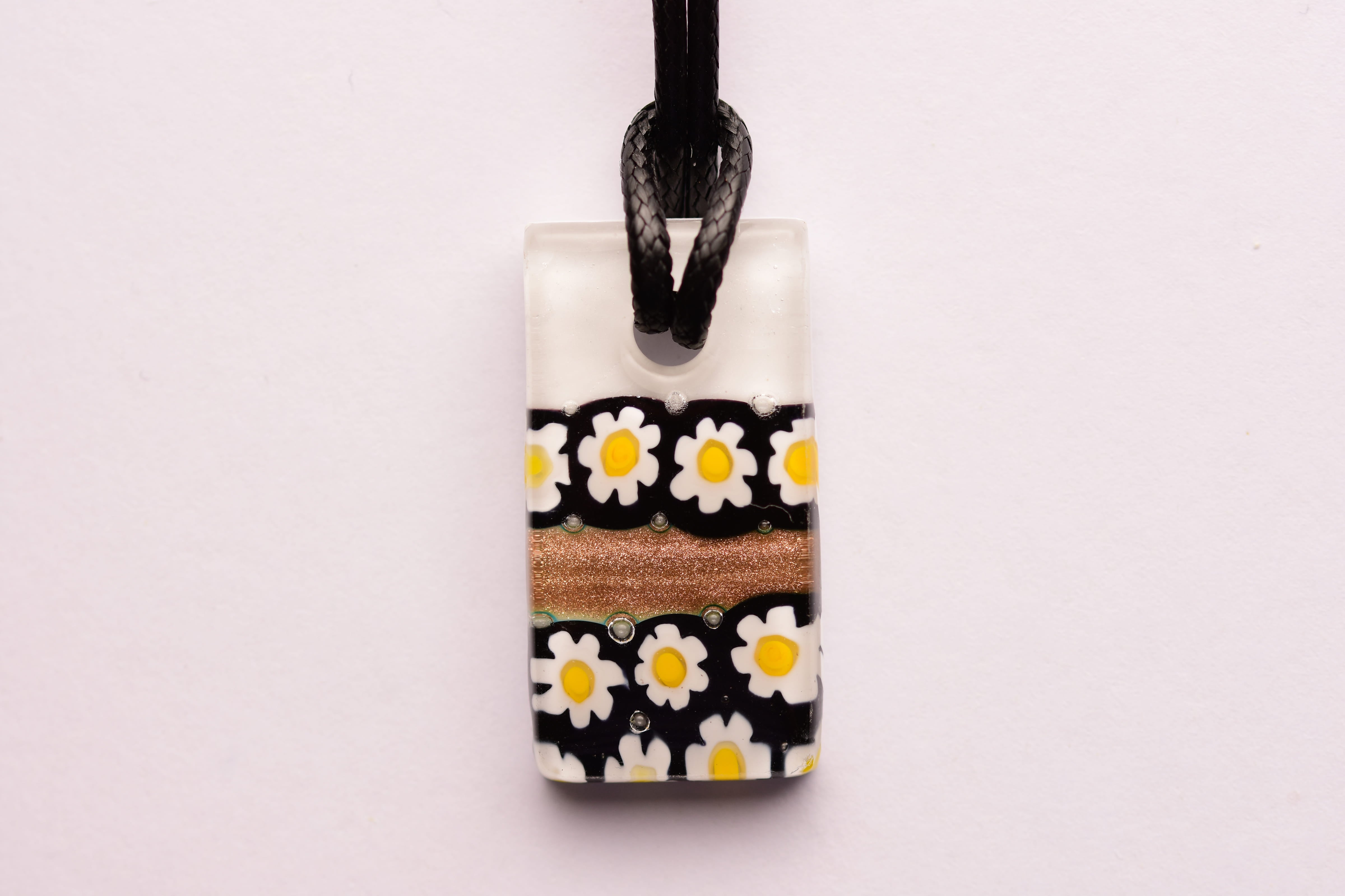 Kézzel készült muranoi üveg medál