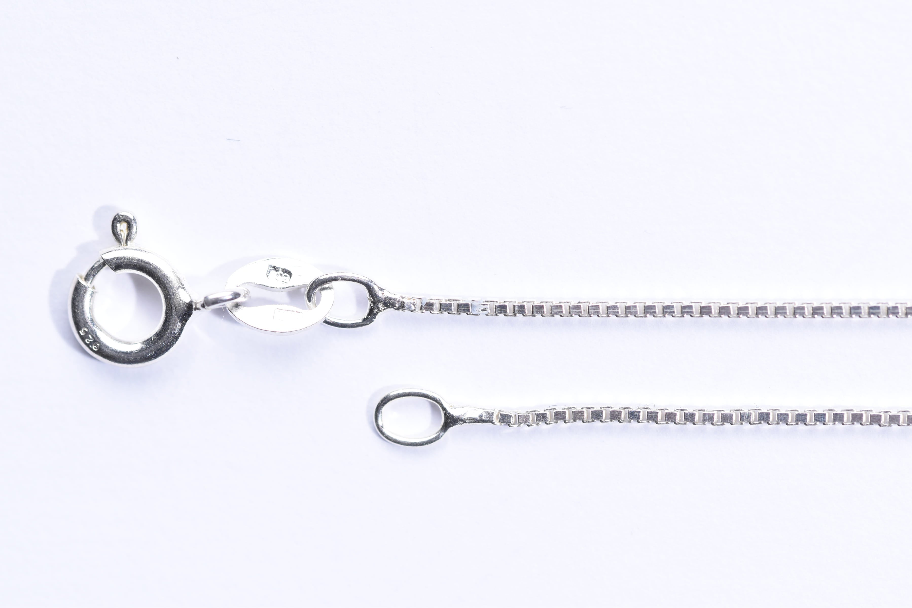 Ezüst lánc 55 cm hosszú