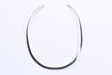 Merev ezüst nyakék