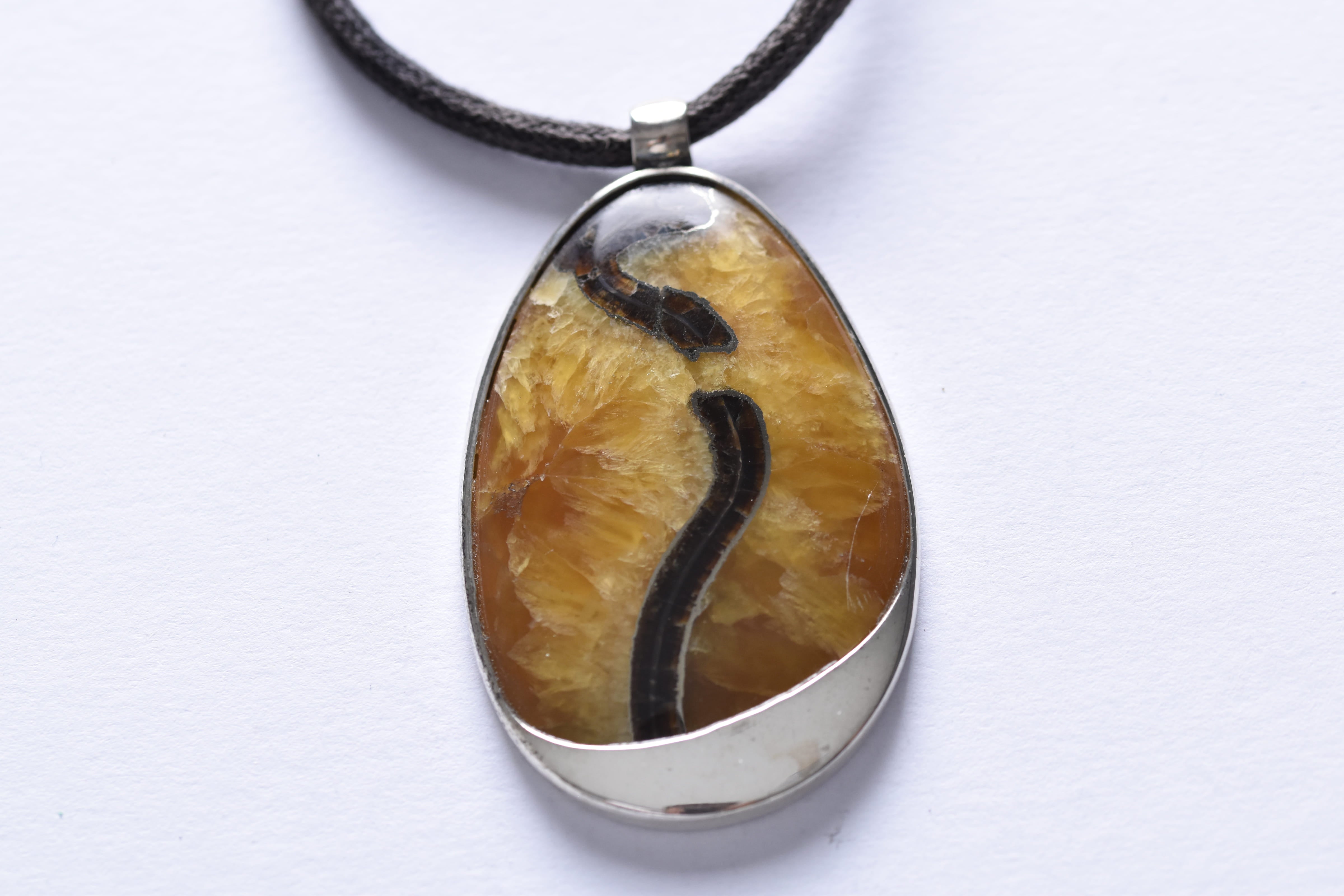 Sibersite medál ezüst foglaltaban