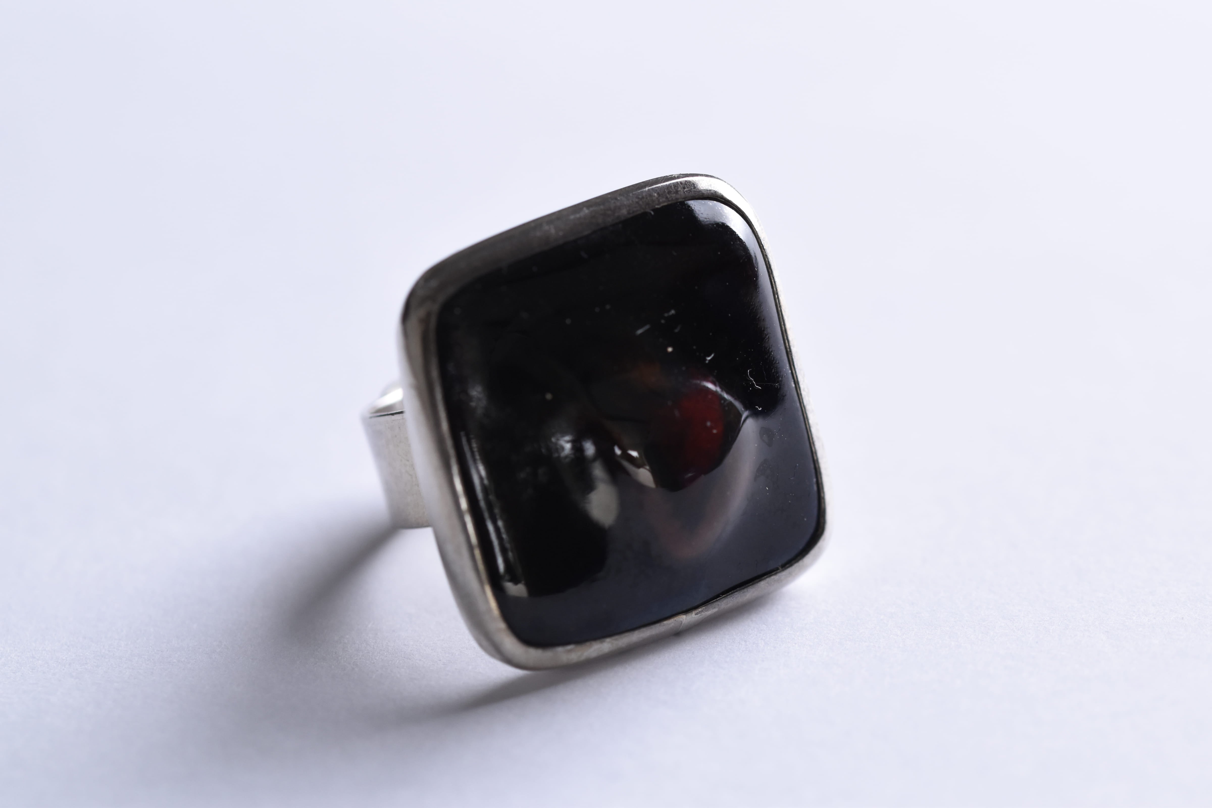 Maria Rozanska kerámia-ezüst gyűrű