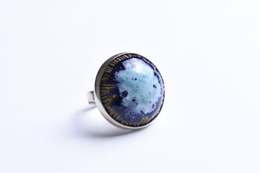 Kerámia-ezüst gyűrű