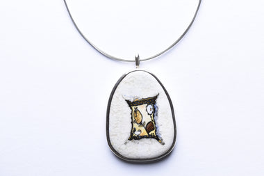 Maria Rozanska kerámia-ezüst medál