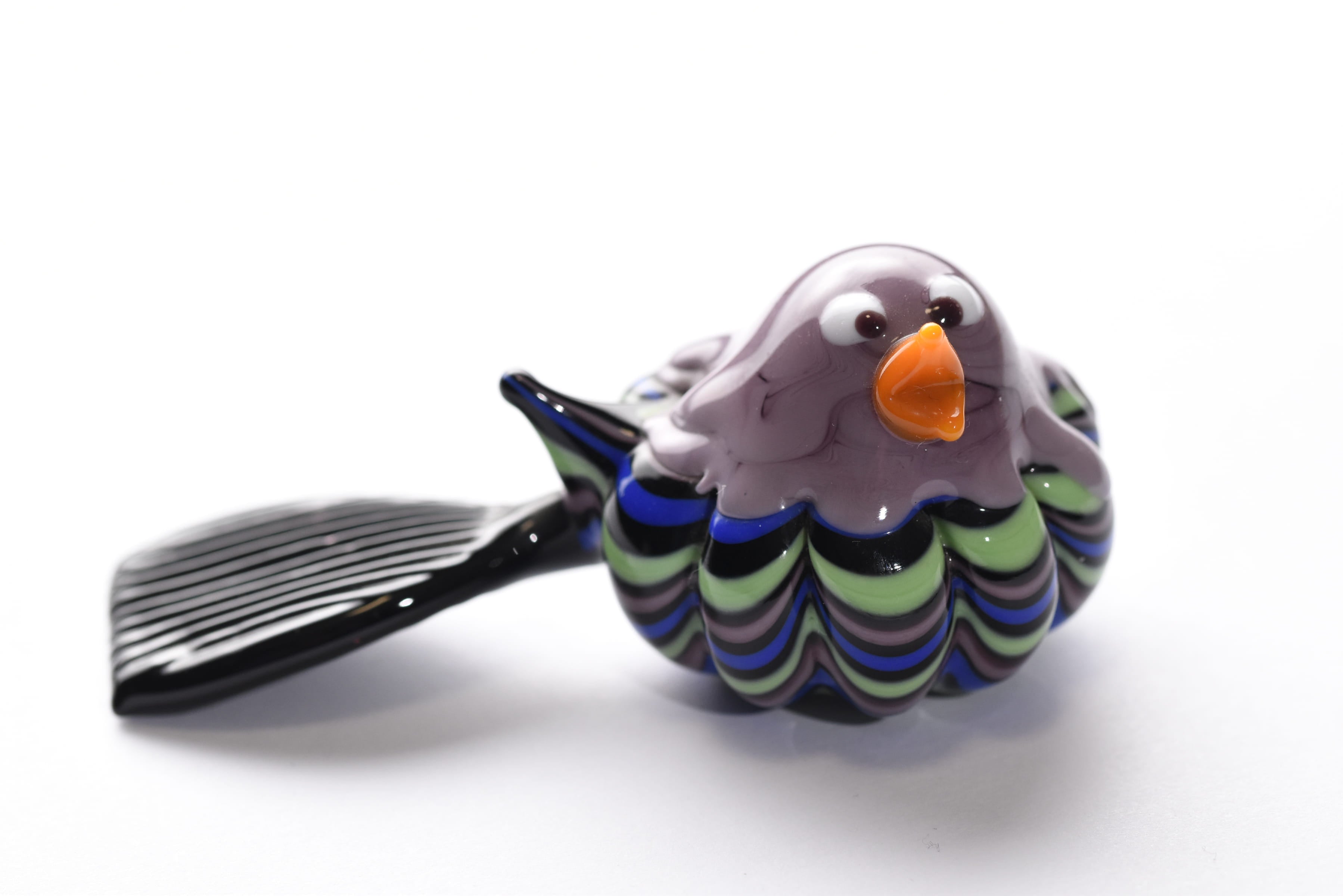 Kézzel készített muranoi üveg madár