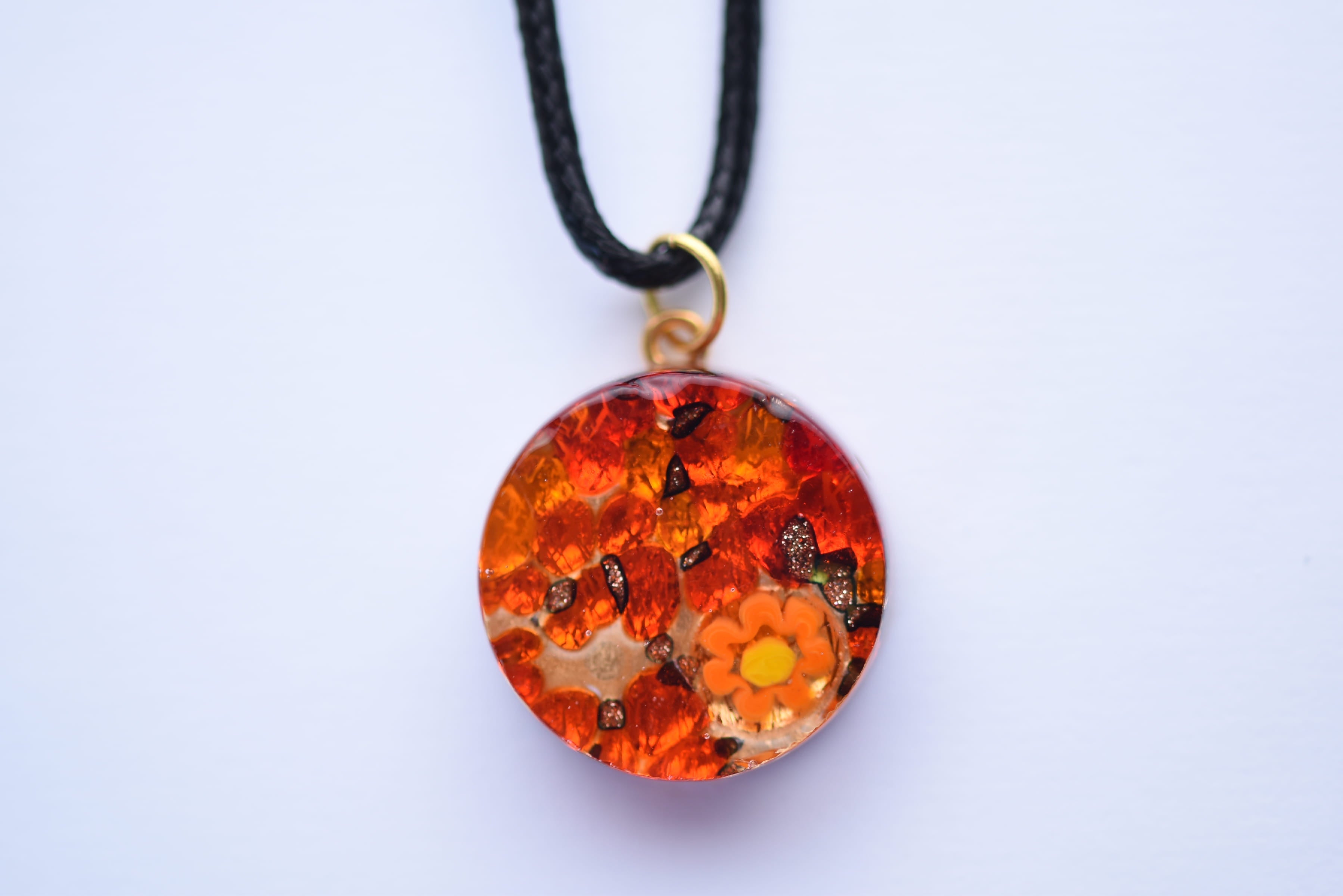 Kézzel készített muranoi üveg medál