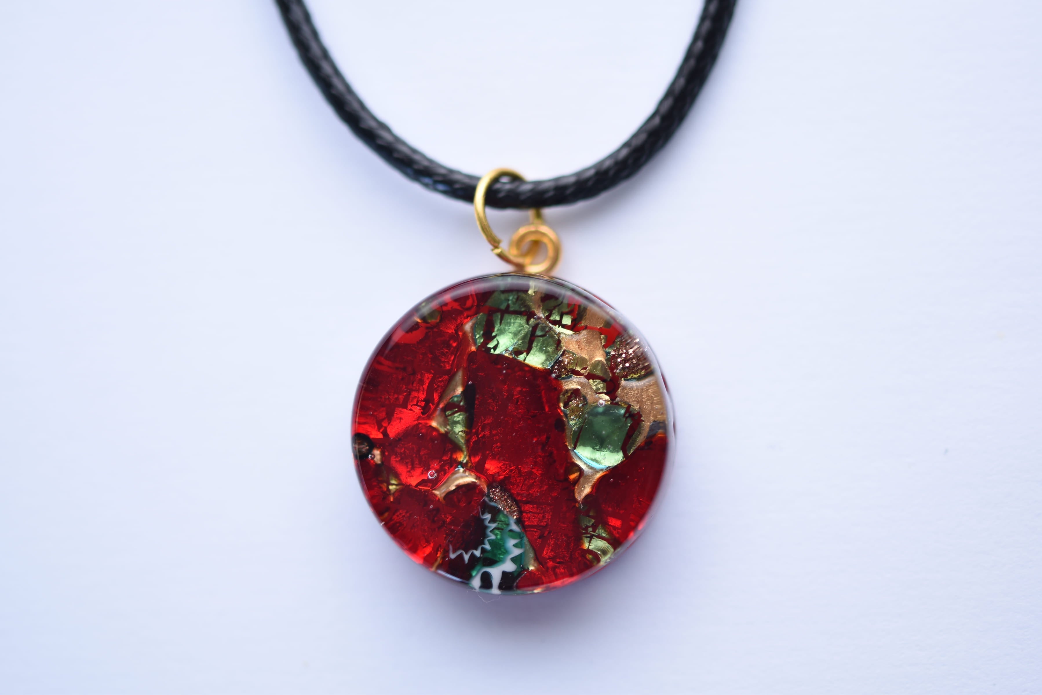 Kézzel készített muranoi üveg medál
