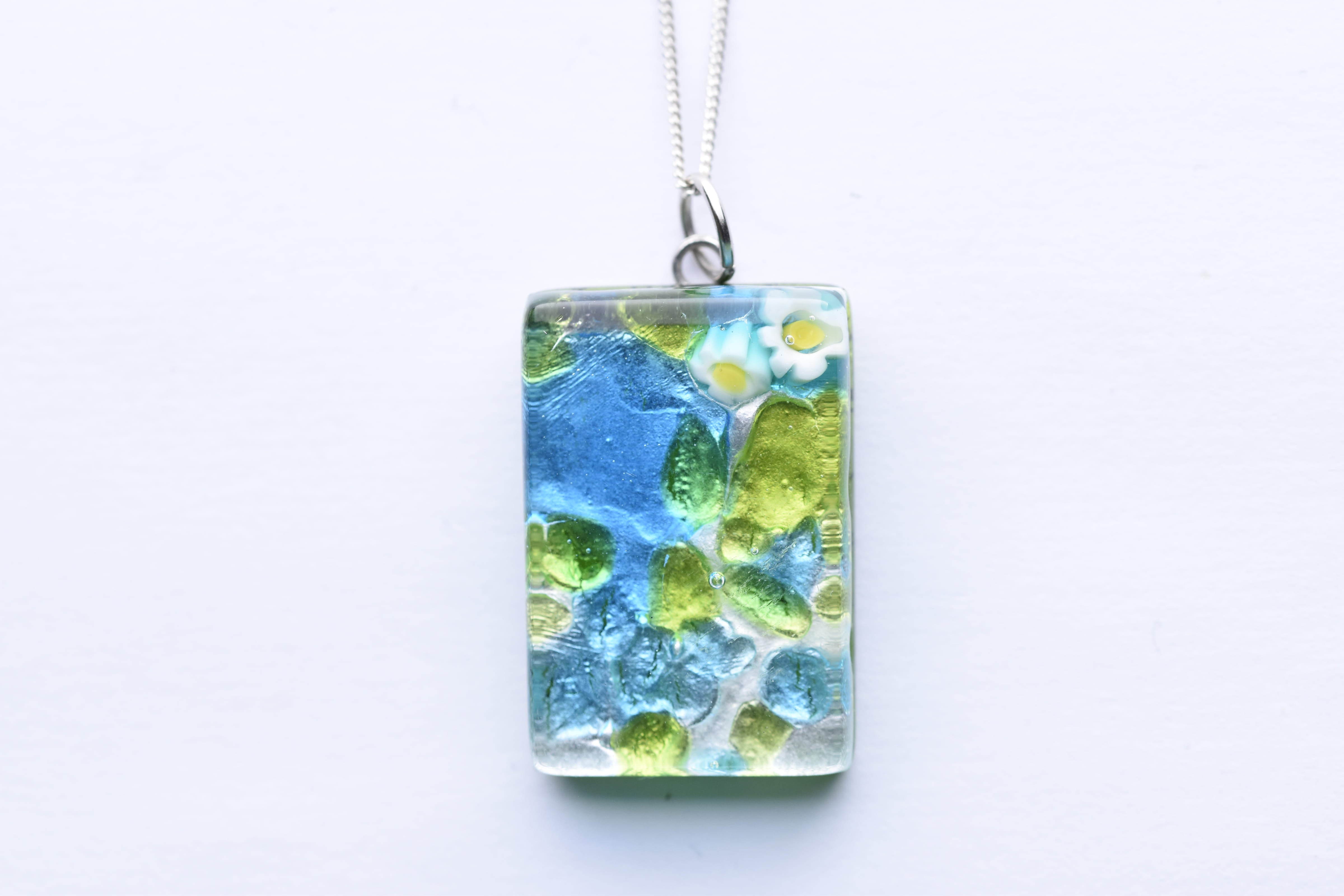 Kézzel készített muranoi üveg medál