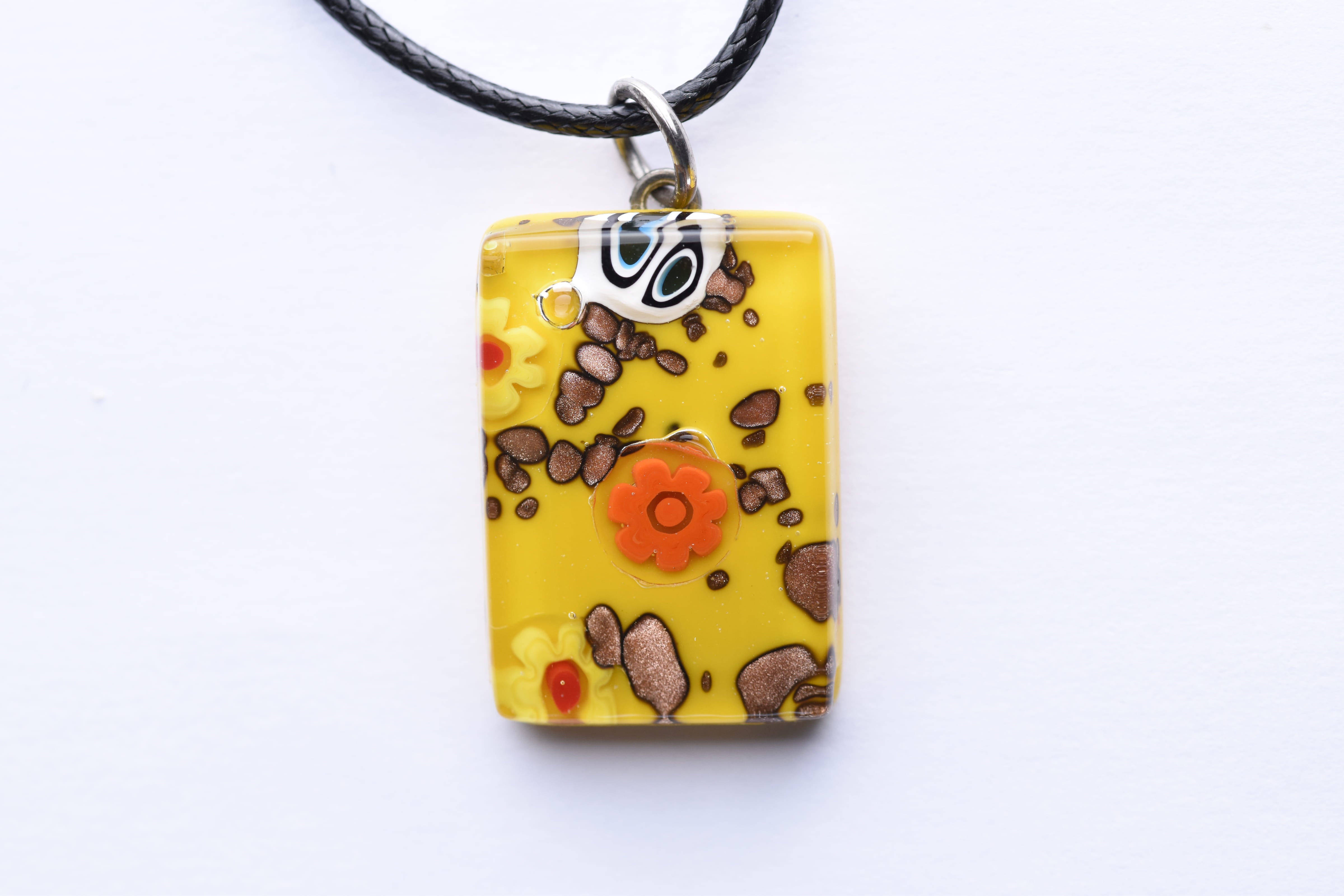 Kézzel készített muranoi üveg medál