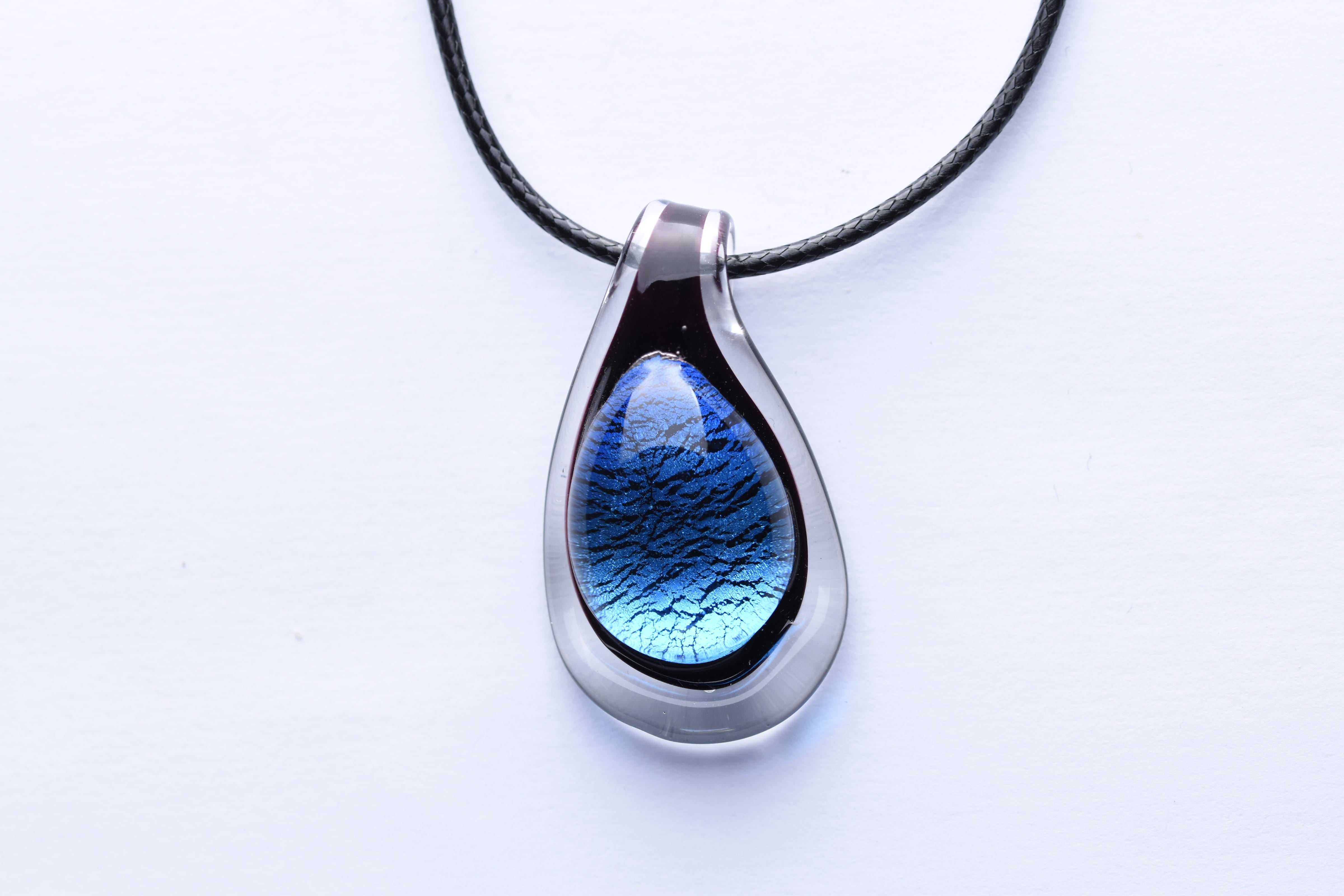 Kézzel készített muranoi üveg medál