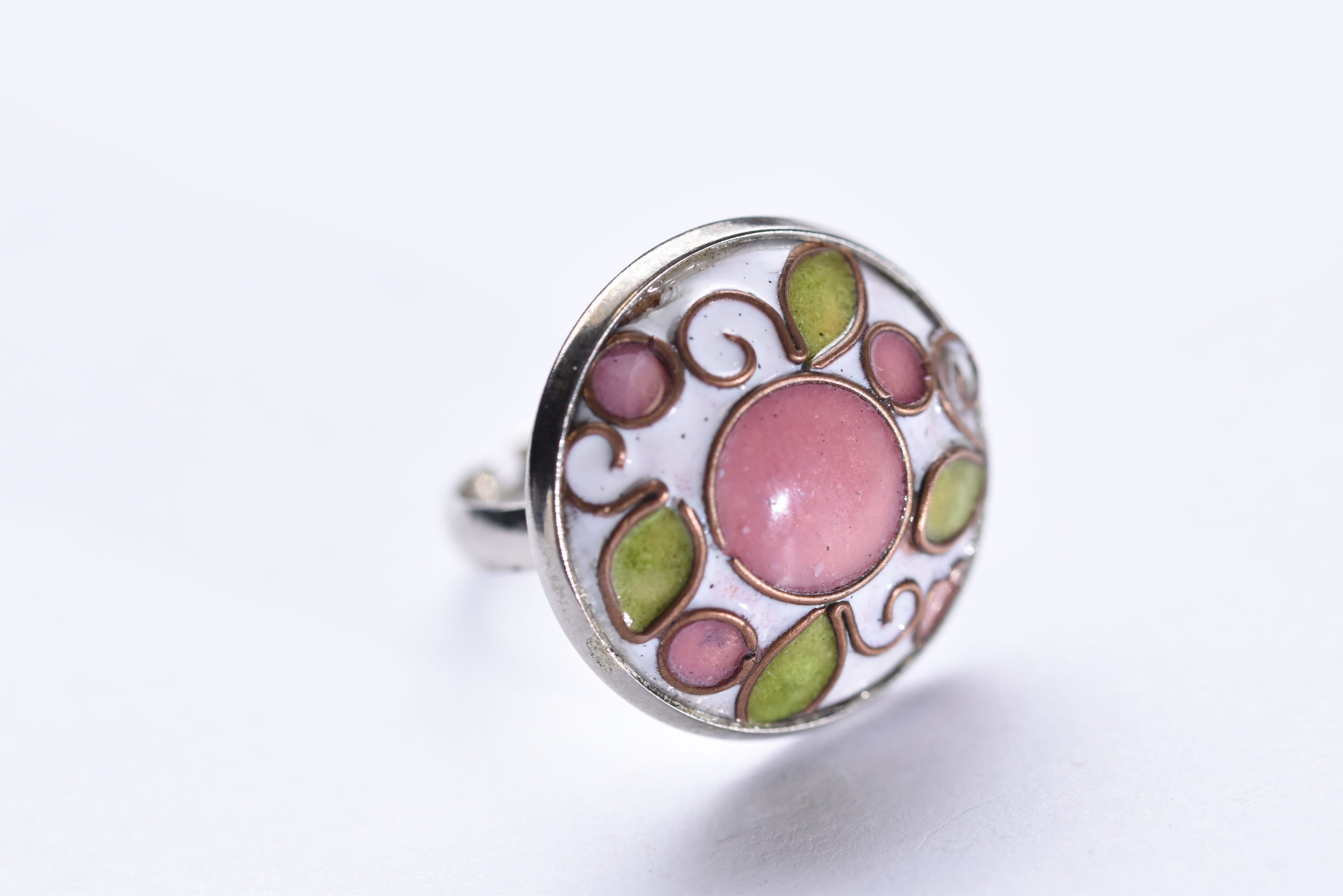 Iparművész tűzzománc gyűrű