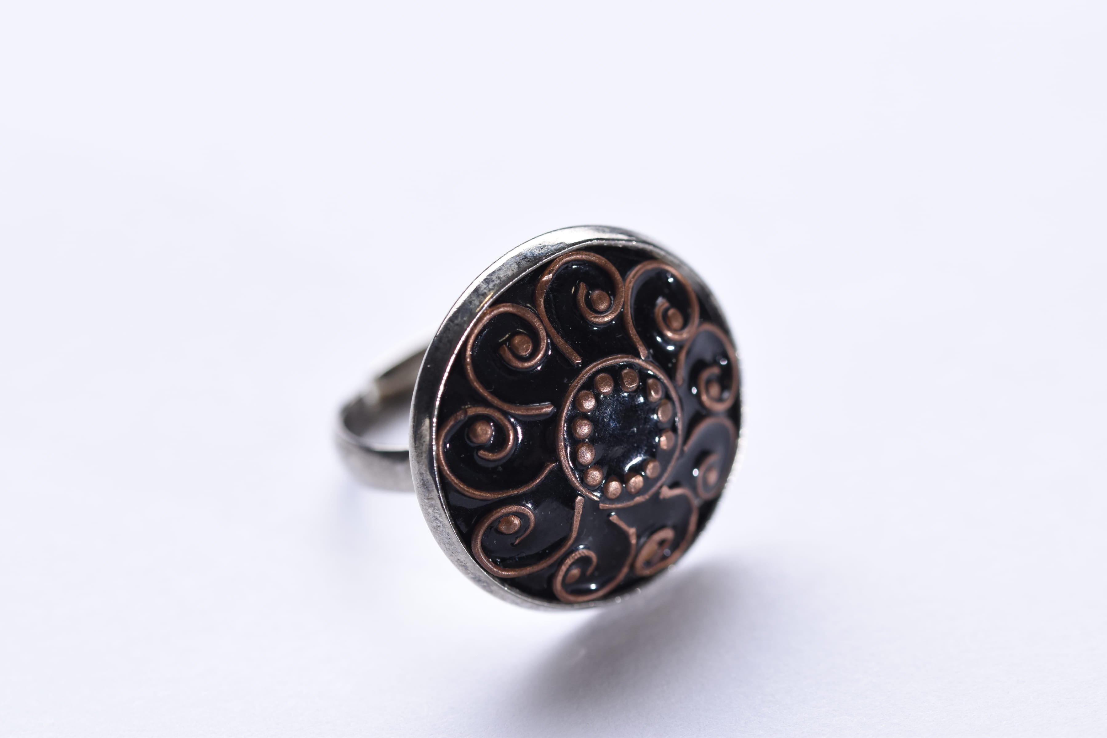 Iparművész tűzzománc gyűrű