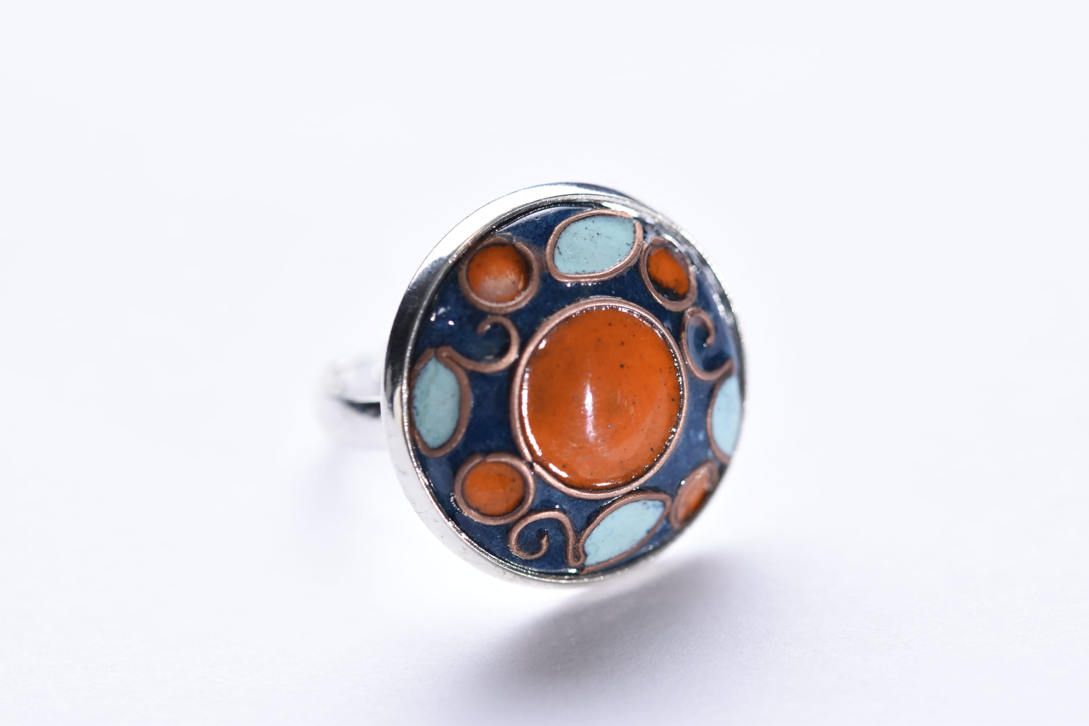 Iparművész tűzzománc gyűrű