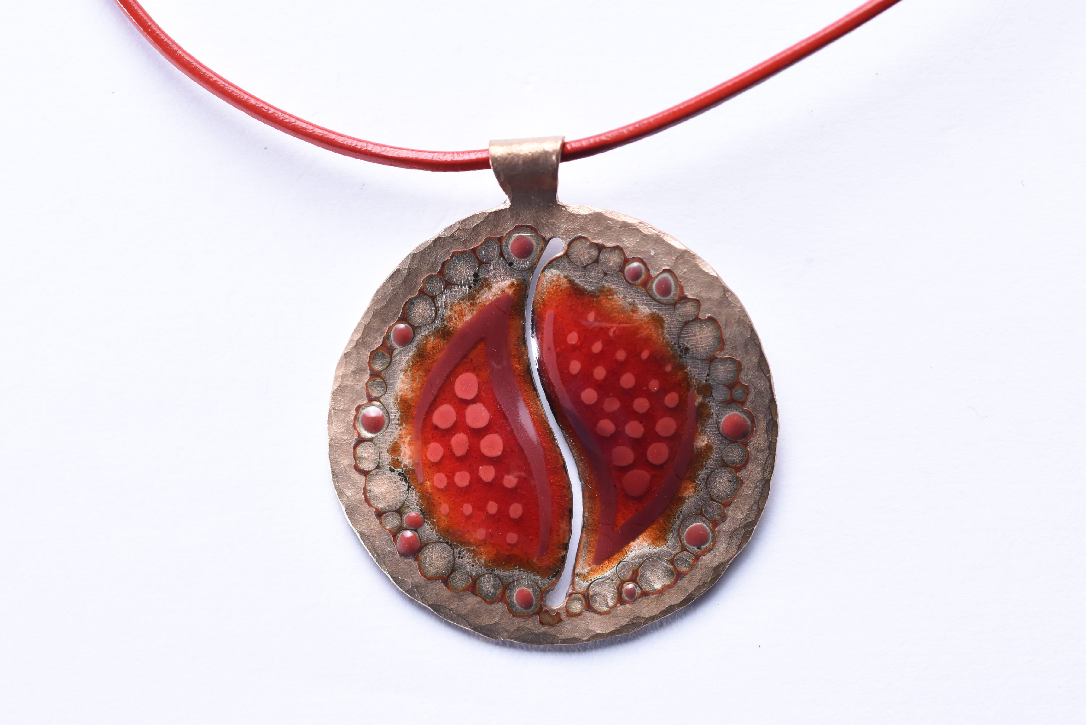 Iparművész tűzzománc medál