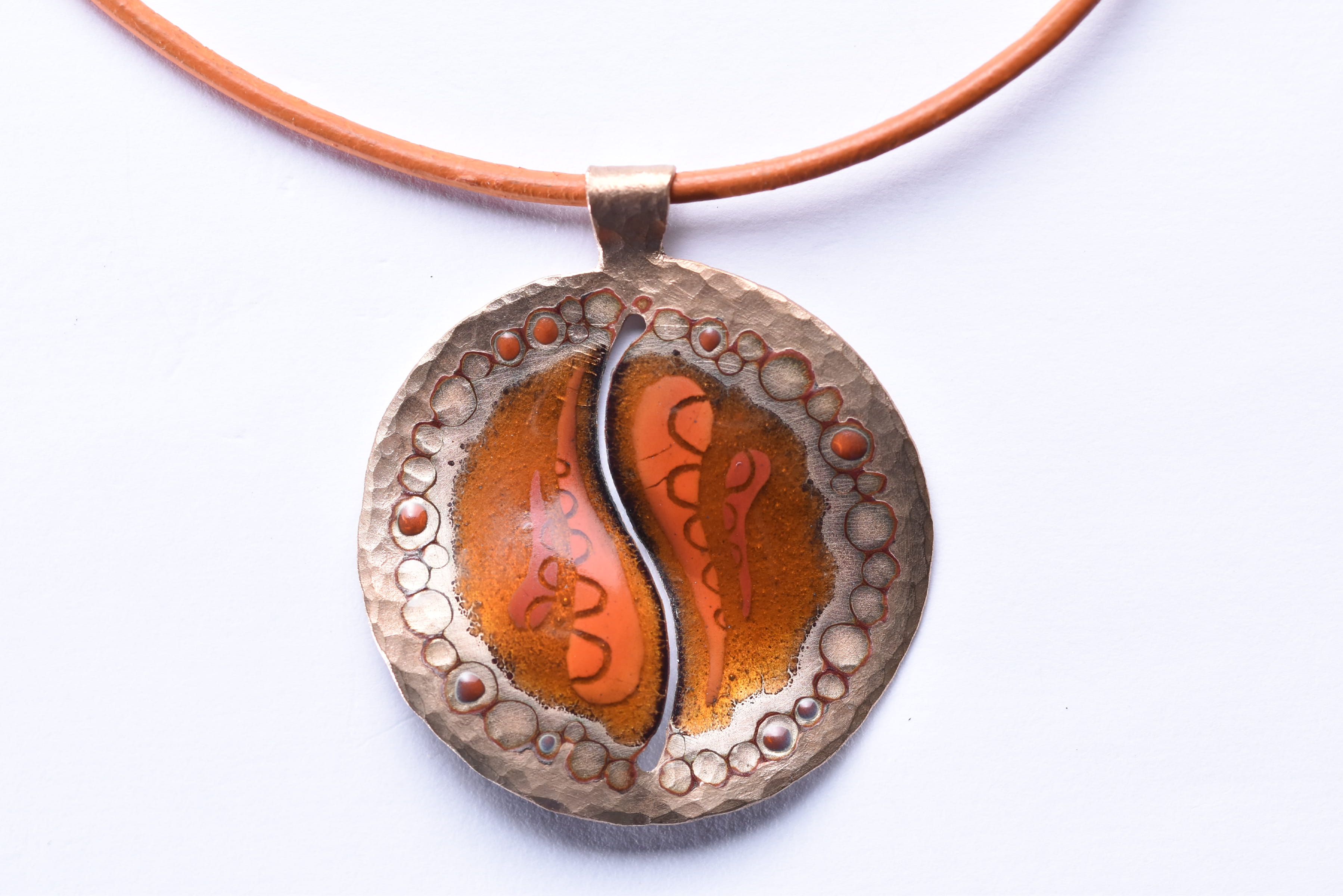 Iparművész tűzzománc medál