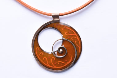 Iparművész tűzzománc medál