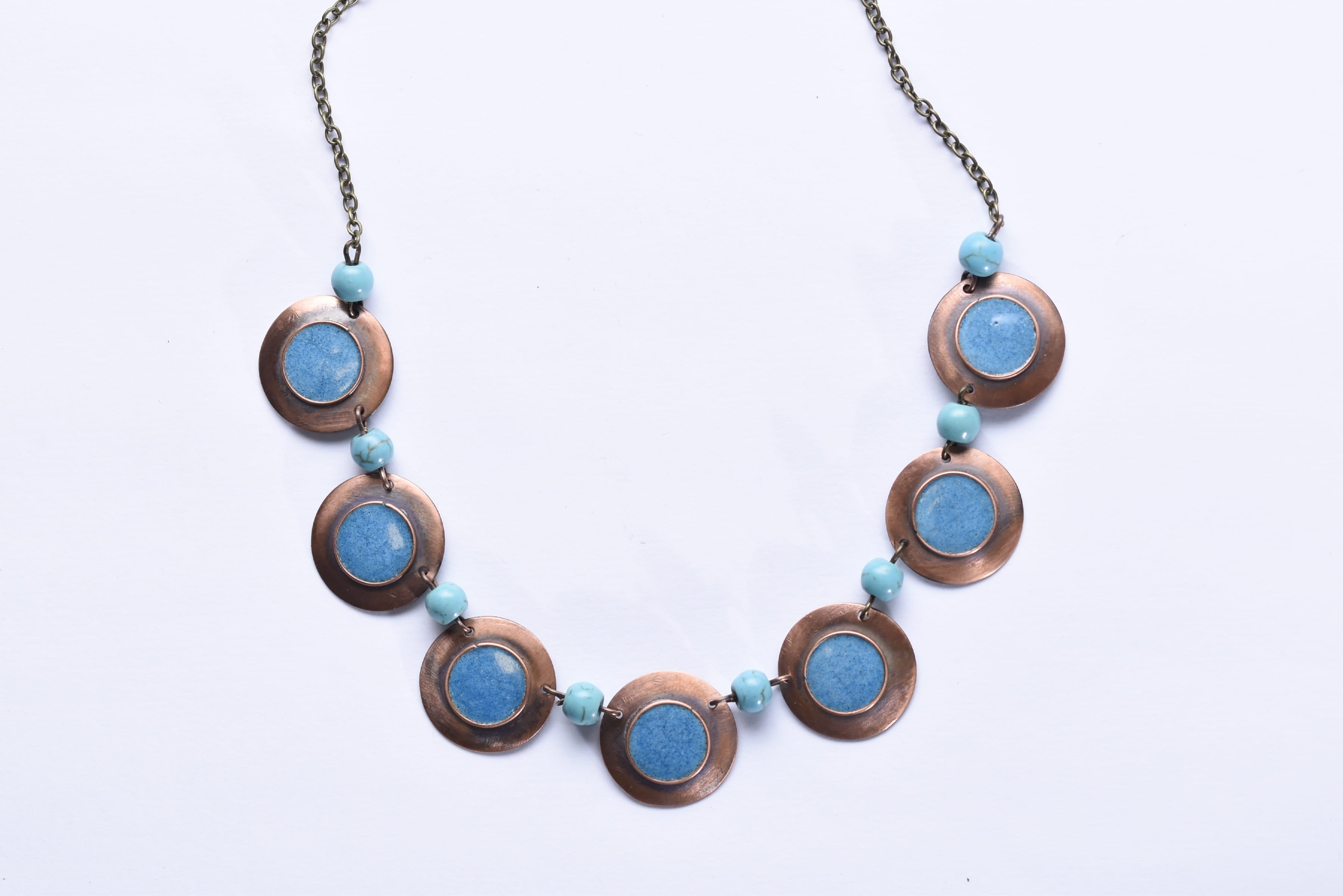 Iparművész tűzzománc nyaklánc