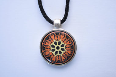 Iparművész tűzzománc medál