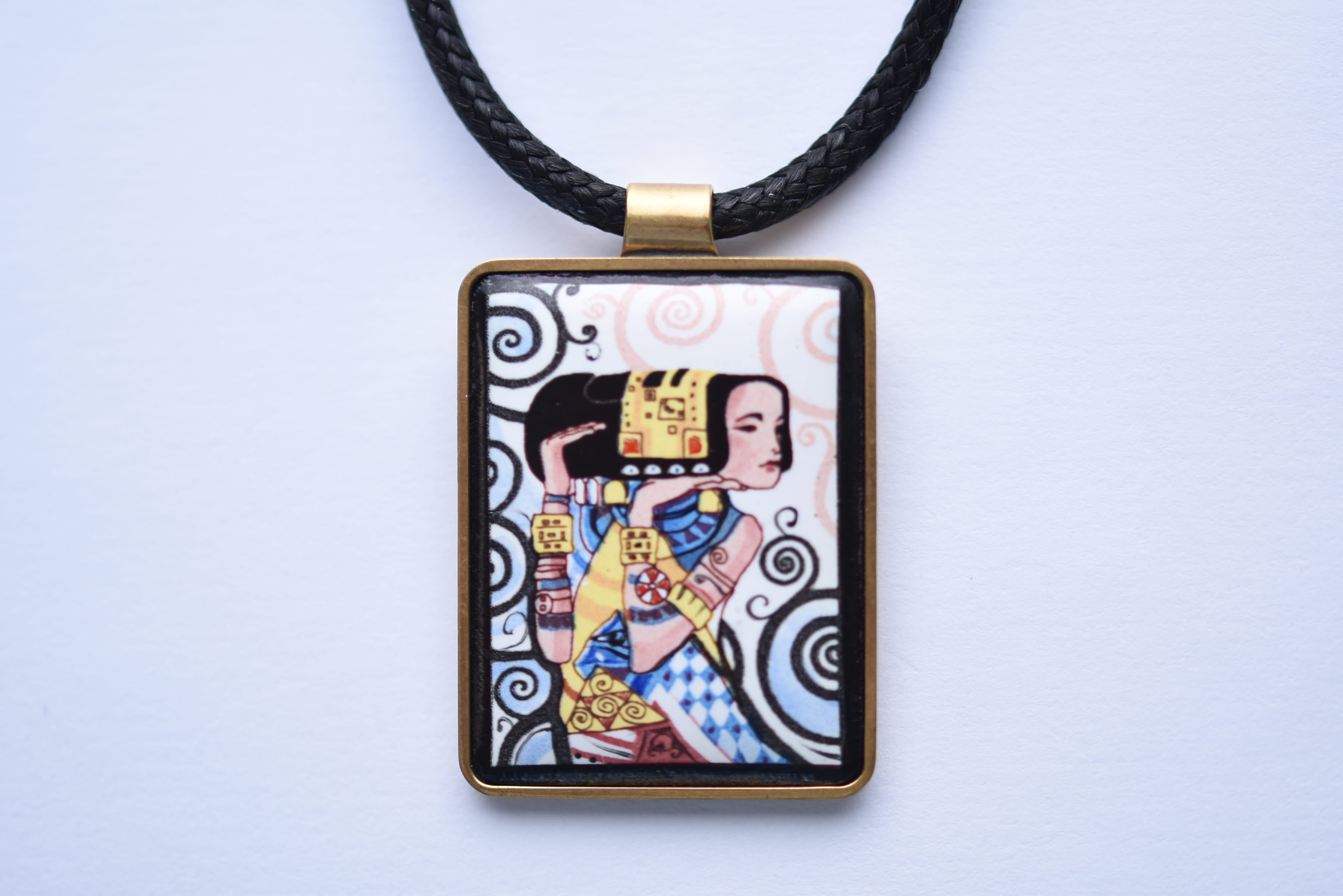 Iparművész tűzzománc medál