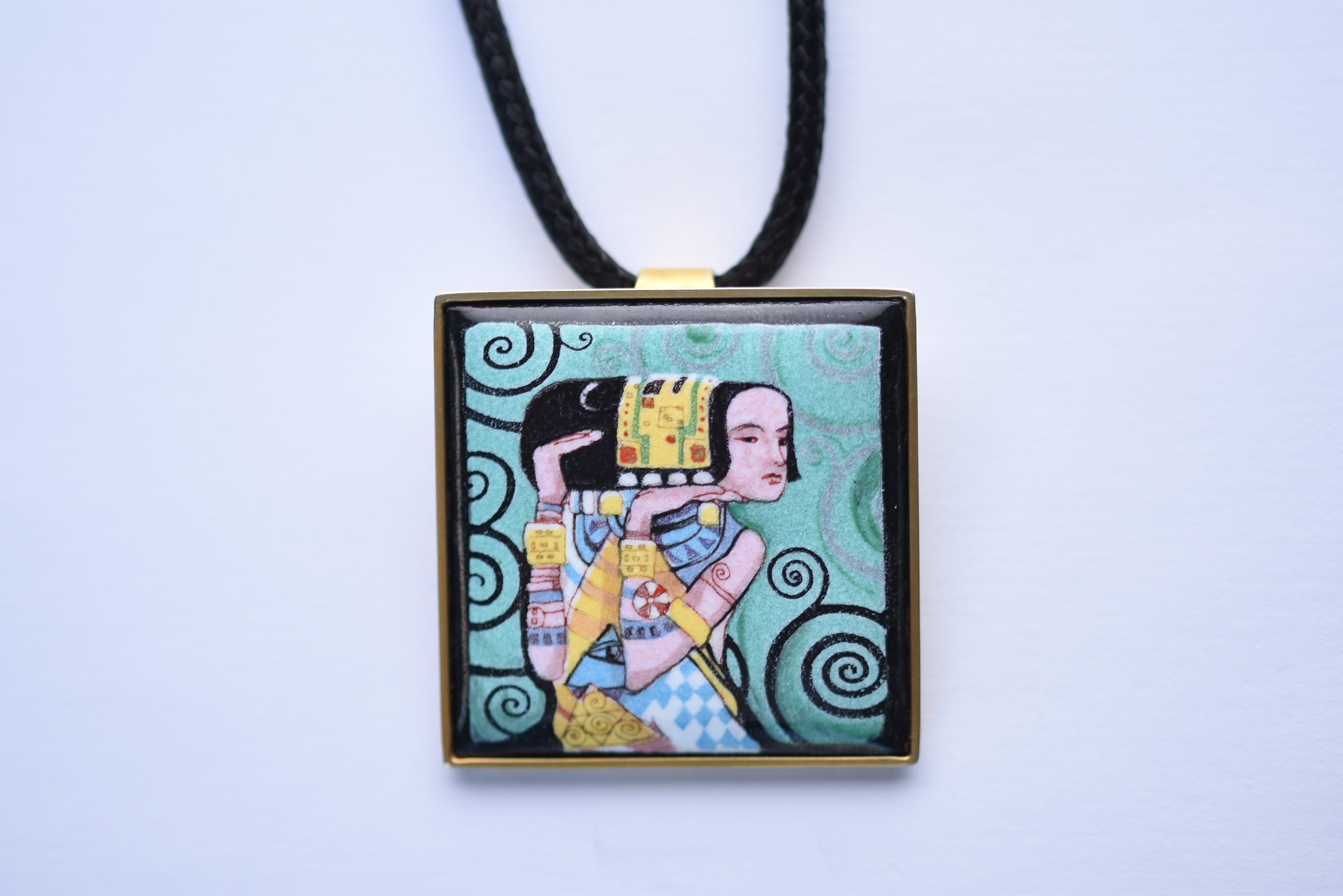 Iparművész tűzzománc medál