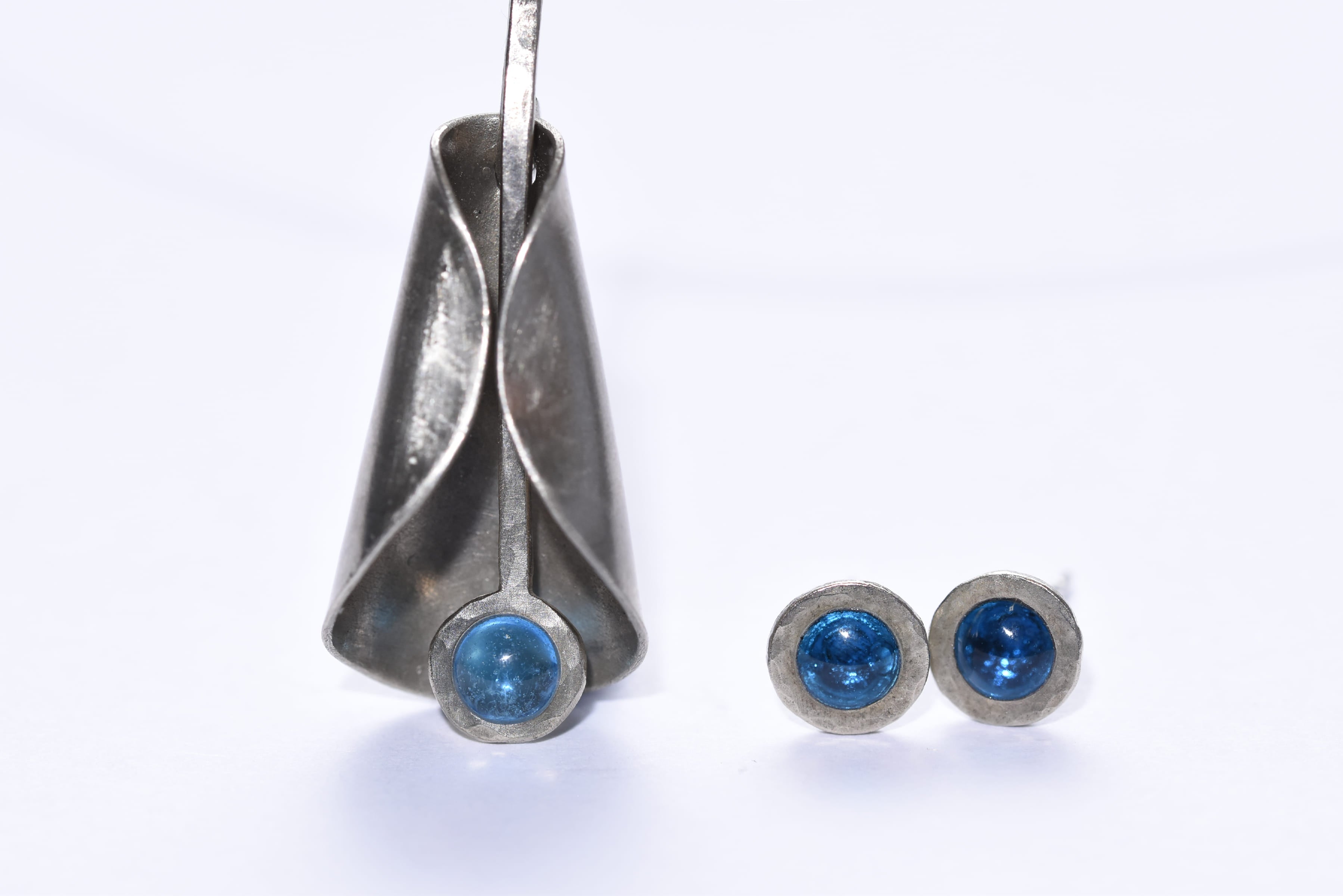 Iparművész tűzzománc ékszer szett