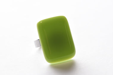 Kézzel készült üveg gyűrű