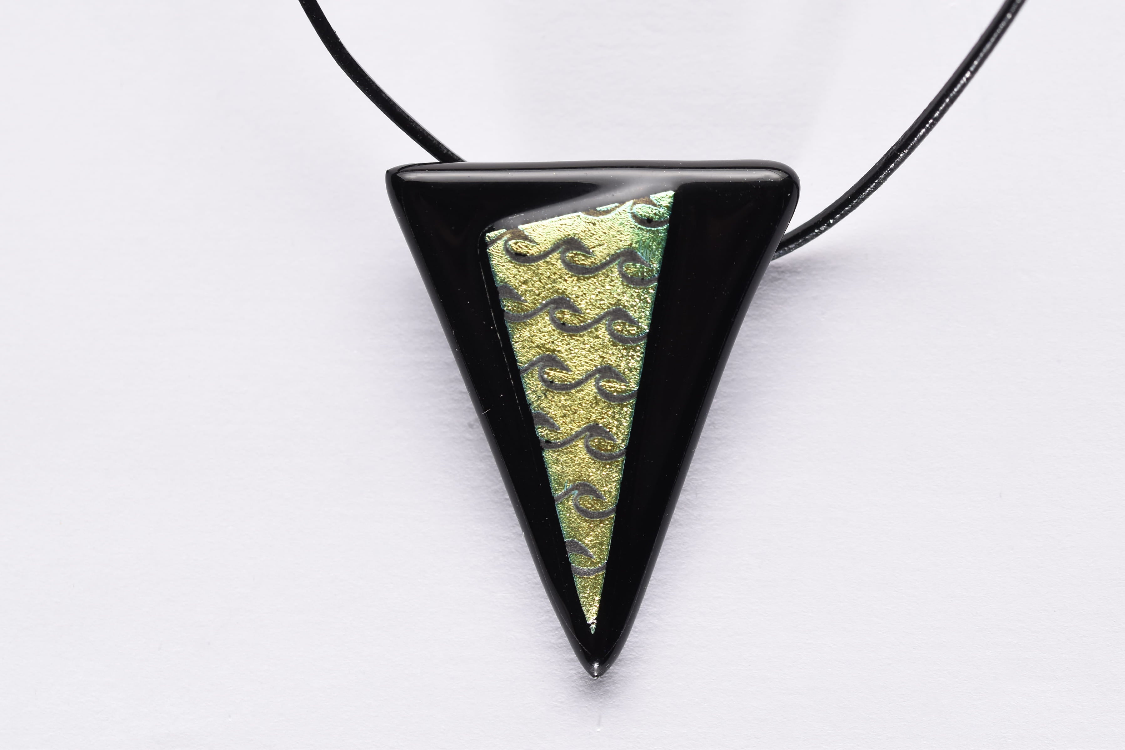 Kézzel készített üveg medál